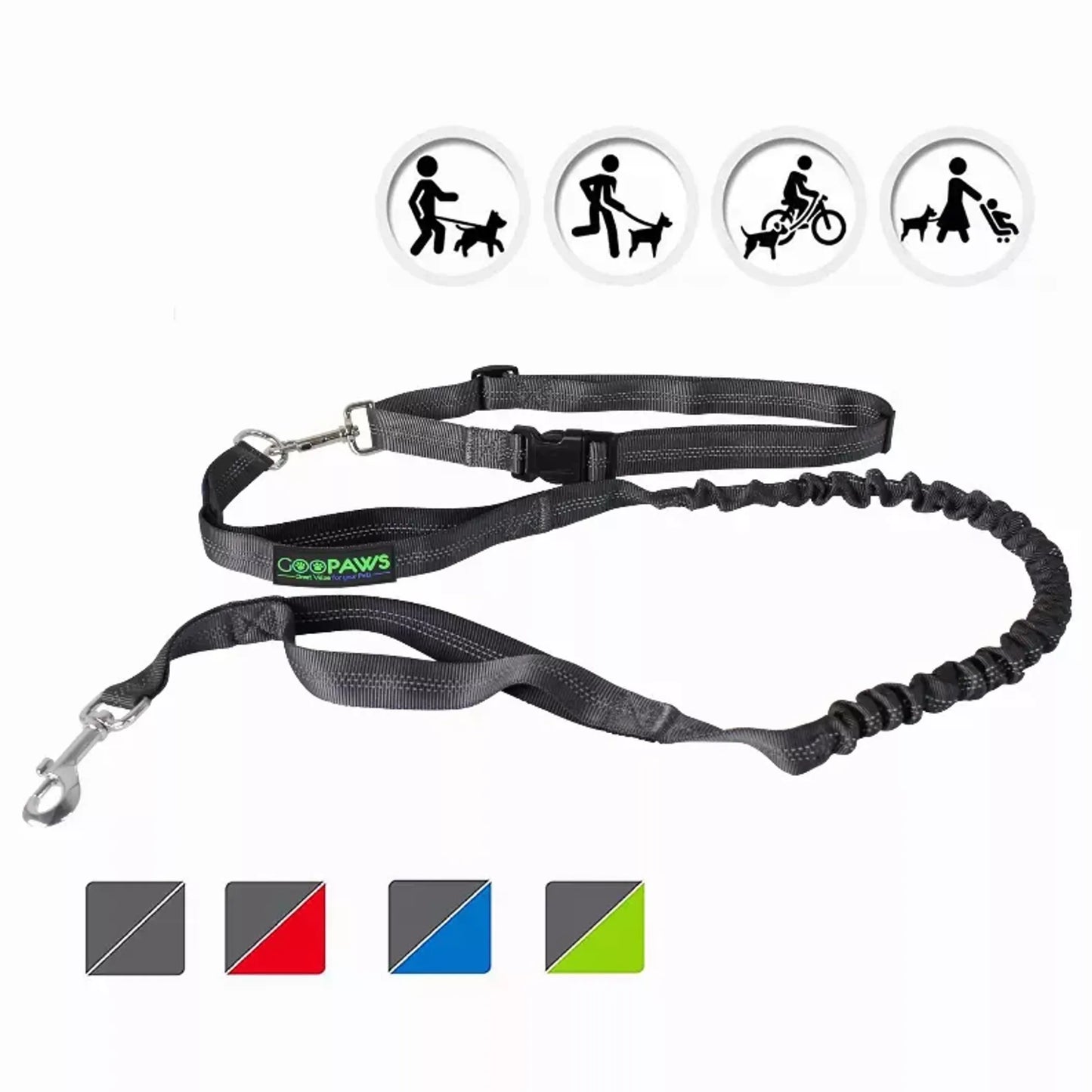 COOPAW Hands Free Dog Leash