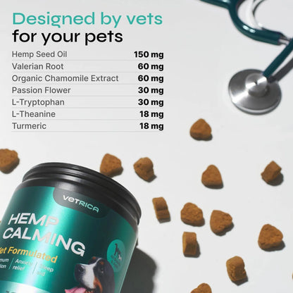 Calming Chews for Dogs Anxiety Relief