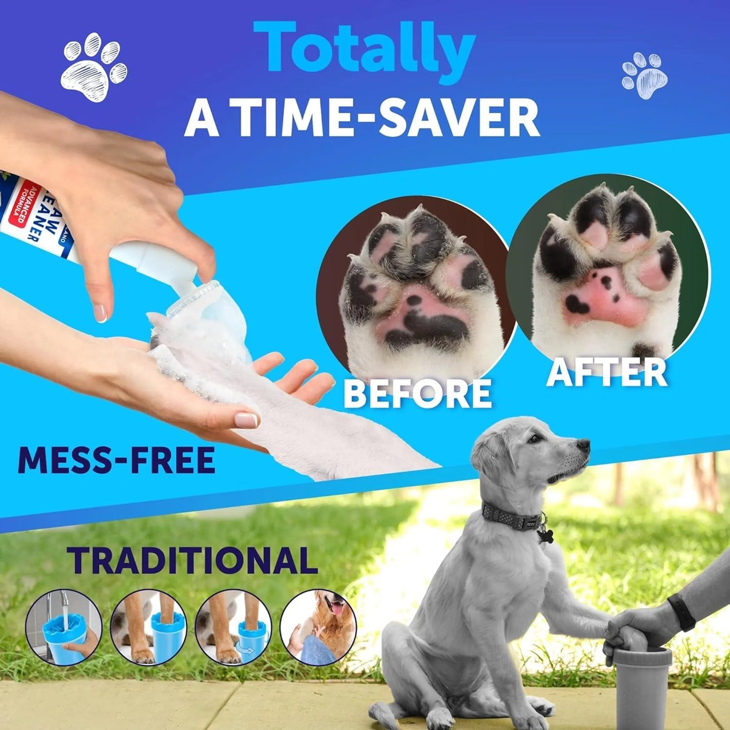 Artullano Paw Cleaner for Dogs