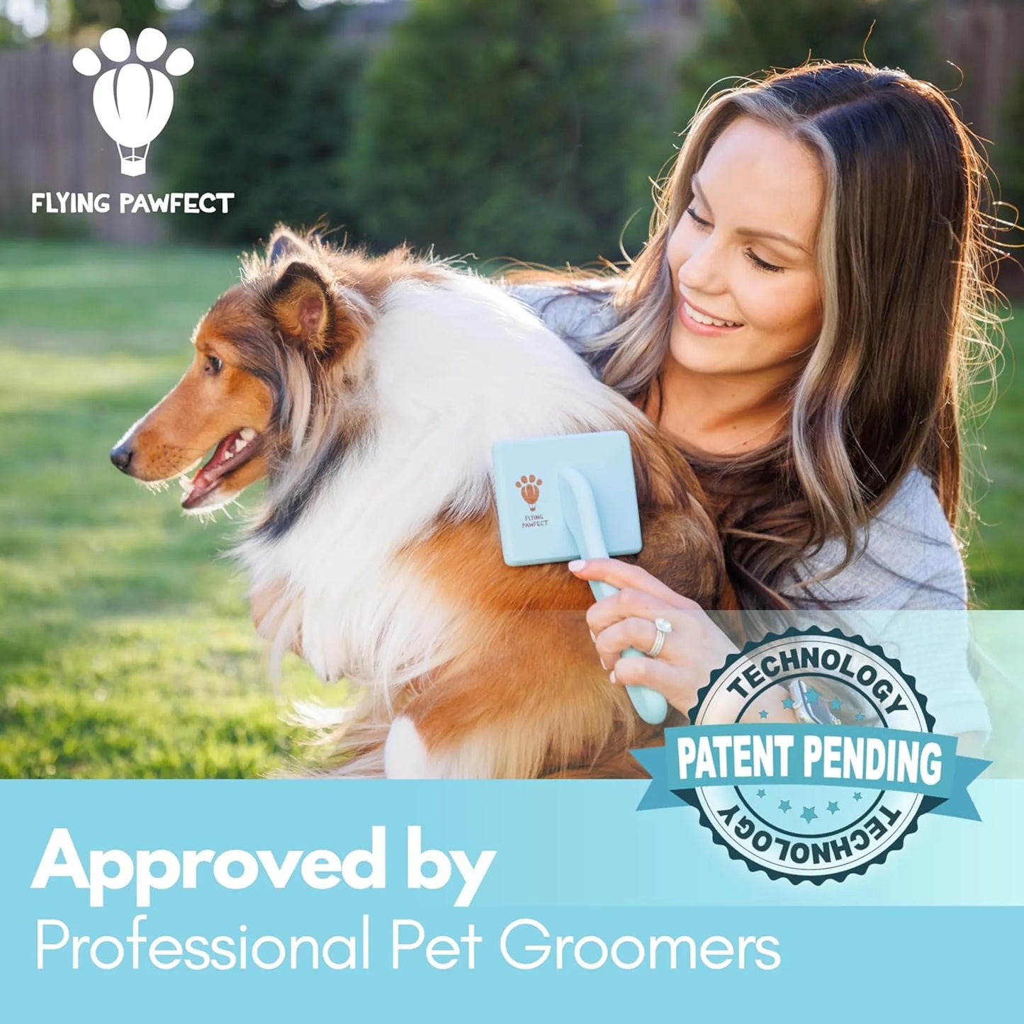 Flat Pet Slicker Brush